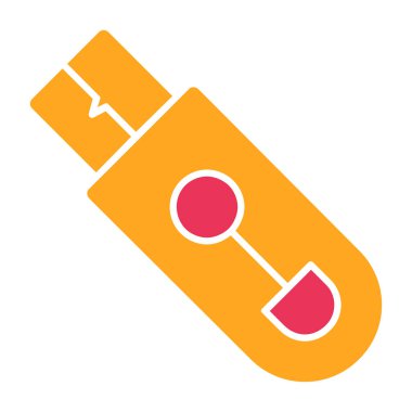 Tıbbi termometrenin vektör çizimi