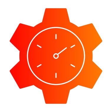 dişli simgesi vektör illüstrasyonu