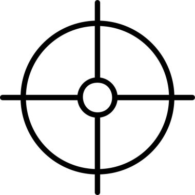 atış hedefi simgesi