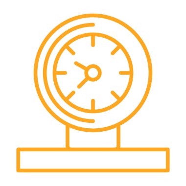 Saat simgesi, anahat stili