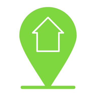 Harita konum imleci simgesi - taslak biçimi