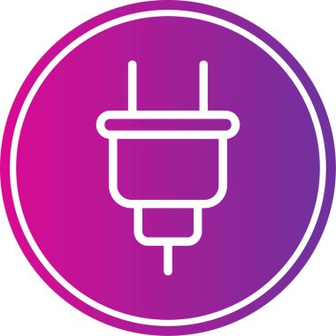 Dolgu simgesi vektör illüstrasyonu