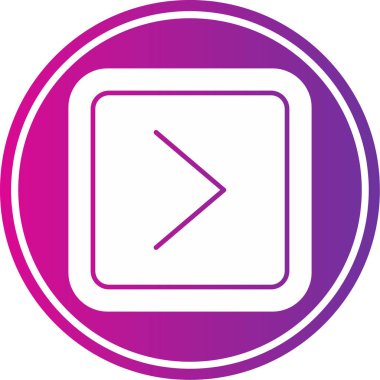 Ok. Web simgesi basit tasarım