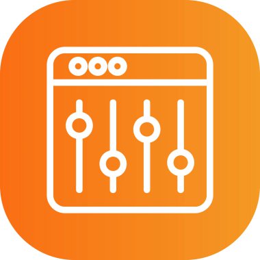 Modern b 'nin vektör illüstrasyonu eksik simgesi