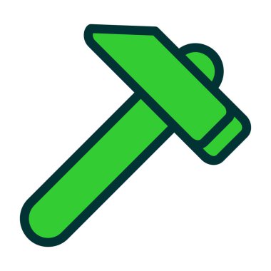 boya fırçası ikonu. Web için fırça vektör simgelerinin özet çizimi