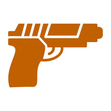 Tabanca simgesi, vektör illüstrasyonu