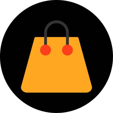 çanta çantası simgesi - taslak biçimi