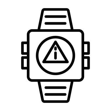 izle simge vektör illüstrasyonu