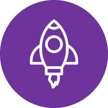 Roketin vektör çizimi