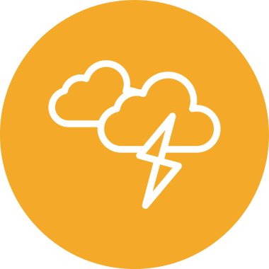 vektör Bulut simgesi illüstrasyonu