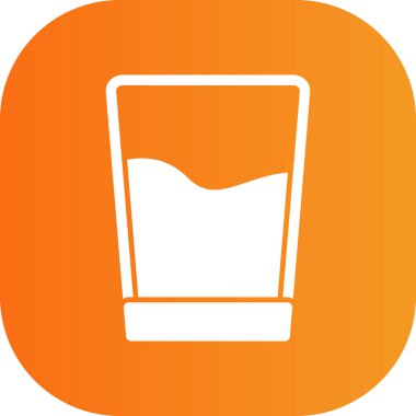 içecek simgesi, vektör illüstrasyonu