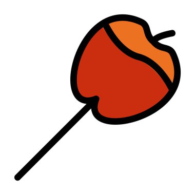 Lezzetli taze meyve çizgi filmi