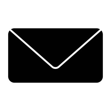 posta zarfı izole edilmiş ikon vektör illüstrasyon tasarımı