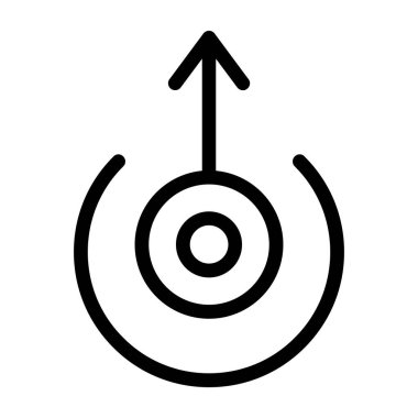 Ok. Web simgesi basit tasarım