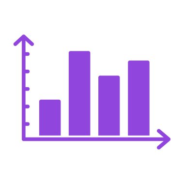 grafik ikonu vektör illüstrasyonu