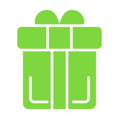 iki - yeşil hediye kutuları