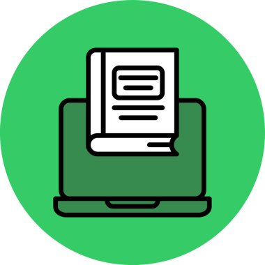 Bilgisayar. Web simgesi basit illüstrasyon