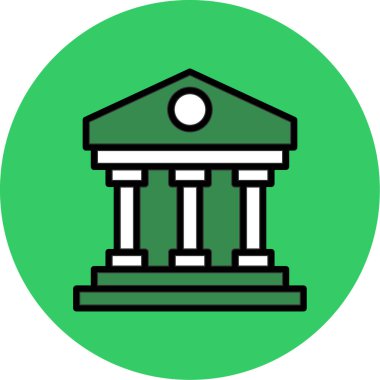 Benzersiz yapı vektörü simgesi