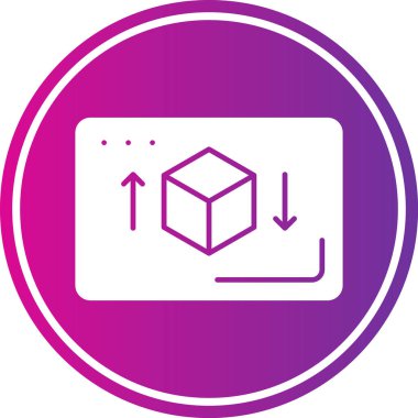 seo modern simgesinin vektör illüstrasyonu