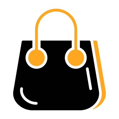 alışveriş poşeti vektör simgesi