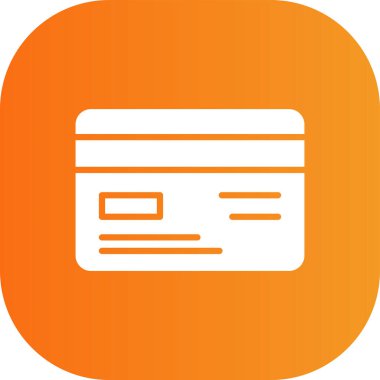 Soyut arka grupta kredi kartı simgesi izole edildi