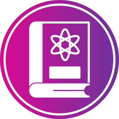 atom. Web simgesi basit tasarım