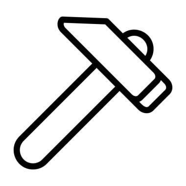 Termometre simgesi, anahat stili