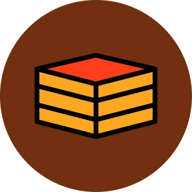 Bir kitap simgesinin vektör illüstrasyonu