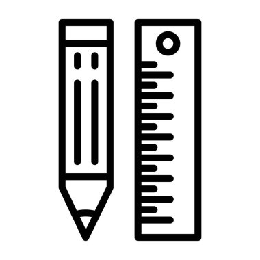 kalem simgesi vektör illüstrasyonu
