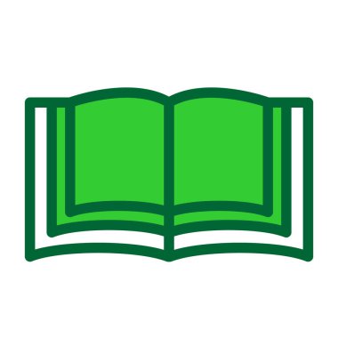 kitap simgesi vektör illüstrasyonu