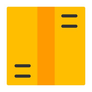 Dizin simgesinin düz vektör tasarımı