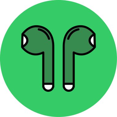 Müzik simgesinin vektör illüstrasyonu