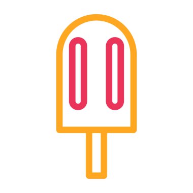 izole edilmiş renkli şeker simgesi