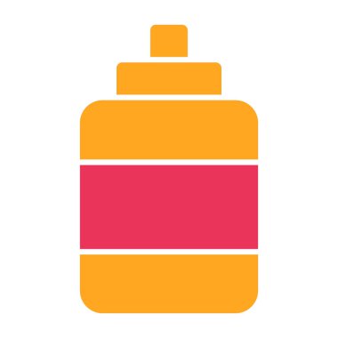 yağ şişesi vektör simgesi