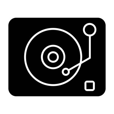 disk simgesi vektör illüstrasyonlu disk