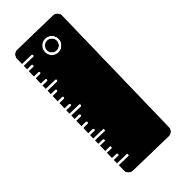 Termometrenin basit ve minimalist vektör simgesi