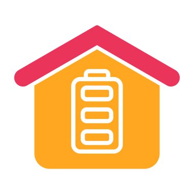 pil simgesi, vektör illüstrasyonu