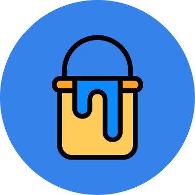 Çanta. Web simgesi basit illüstrasyon