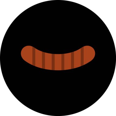 Gıda simgesinin vektör illüstrasyonu