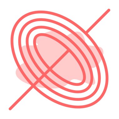 Çapraz işaretli kırmızı çember