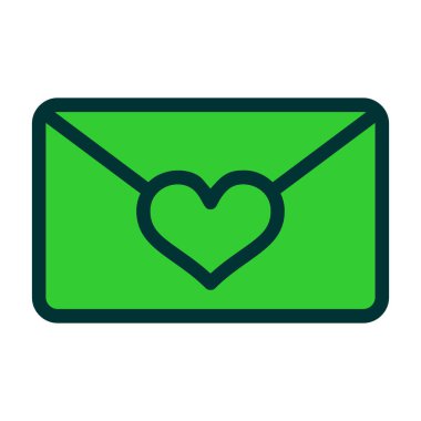 Zarf mektup simge vektör çizim