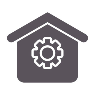 ev ayarları vektör simgesi