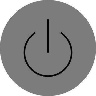 vektör güç simgesi çizimi