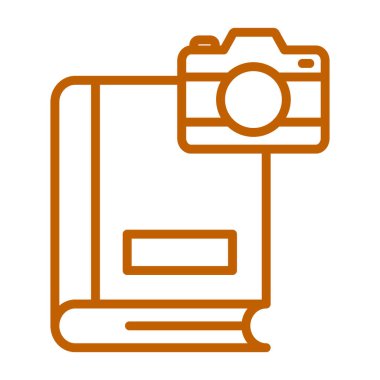 Kamera. Web simgesi basit illüstrasyon