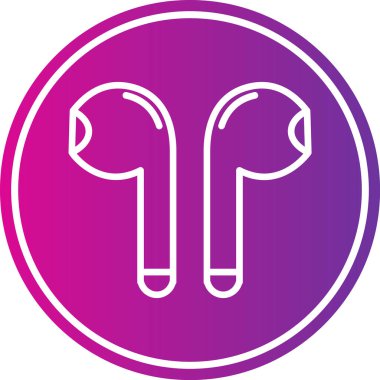 Müzik simgesinin vektör illüstrasyonu