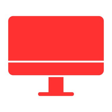 monitör simgesi, illüstrasyon tasarımı, 10 PS