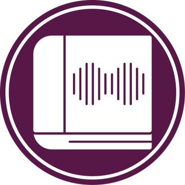 Müzik simgesinin vektör illüstrasyonu