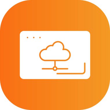 Tasarım için web simgesi, vektör illüstrasyonu