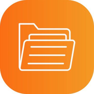 Belge simgesi soyut bir grupta izole edildi