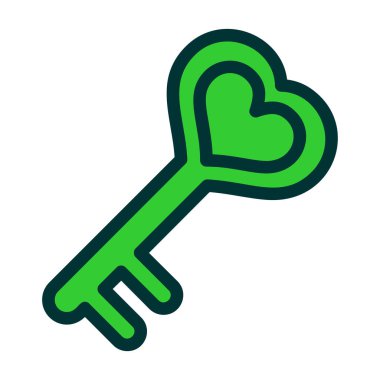 Anahtar. Web simgesi basit tasarım